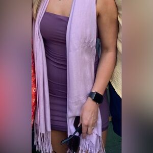 Garage Clothing Purple Mini Dress